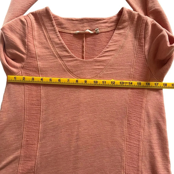 Soft Surroundings Jersey Knit Top Orange Size Medium - Picture 7 of 9